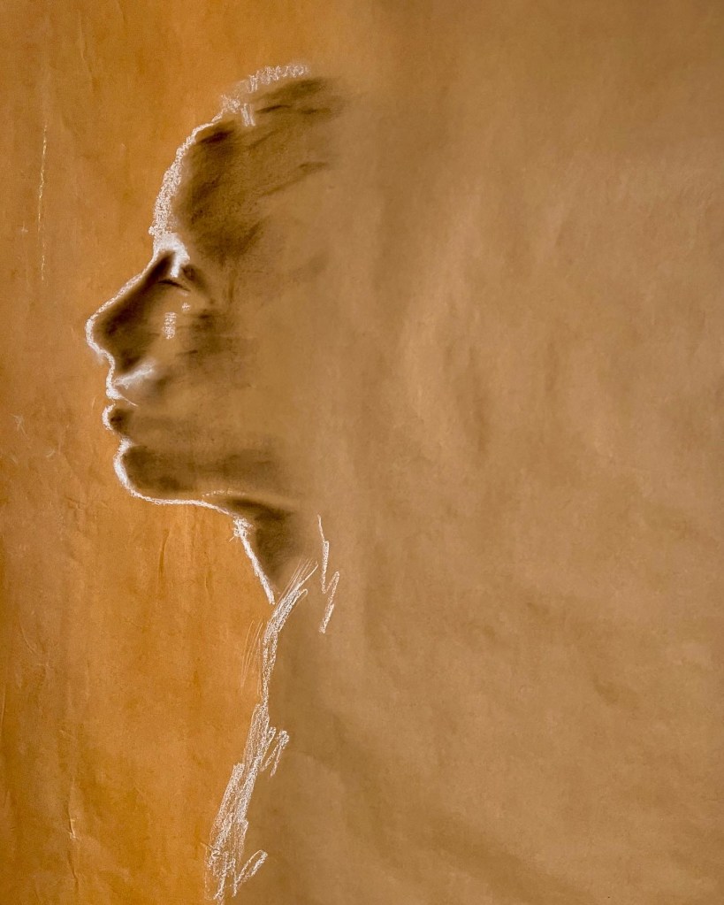 Quick charcoal on paper